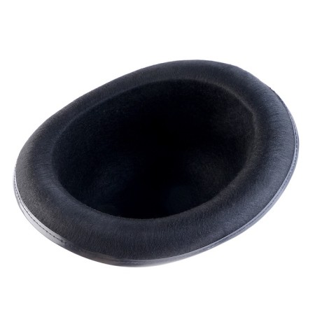 Hat bowler, felt, black, p. 56–58-9