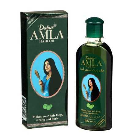 Hair oil Dabur amla Original, smoothness and strength, 200 ml