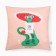 Case on the pillow of Ethel "Seleba" 40x40 cm, velor