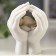 Souvenir Polystone "Angel Sleeping in the palms" 6.7x5.5x4.3 cm