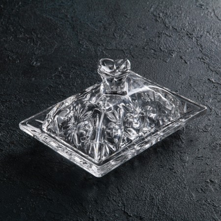Glass shade "Semitsvet", 15.5 × 11.5 × 8 cm