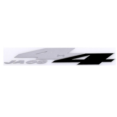 Schildik Metalloplastics SW 4x4 JaOS Black, sticker, 160*30 mm, SNO.20 Black