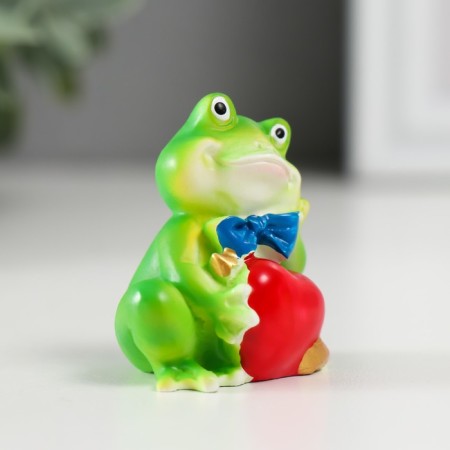 Souvenir Polystone "Frog in love" MIX 3x4.3x4.5 cm-3