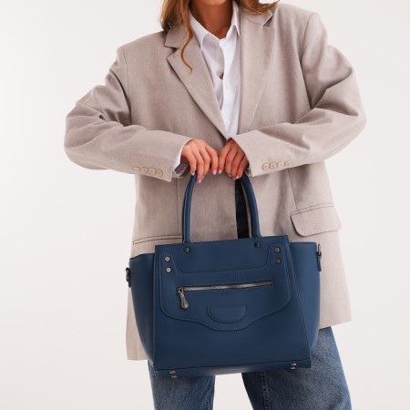 Bag Women's Tout, on lightning, blue color-6