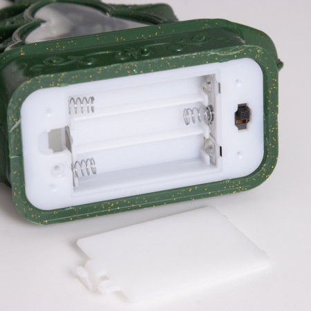Lamp "New Year tree" 3haa green 5.5x13x17cm-7