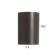 Lamp "Roll" GU10 10W black 7.3x7.3x10.3 cm