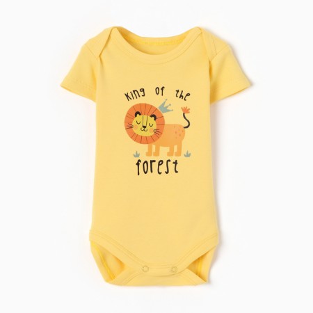 Body baby, yellow color, height 68 (3-6 months)