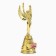 The Nick Award Cup “hot and rabbit”, plastic, gold, 19.3 x 7 cm.