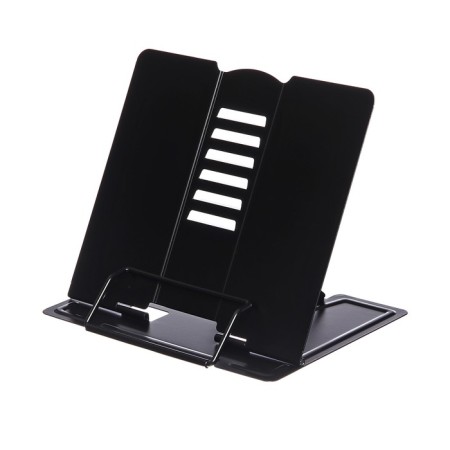 Istanm books stand, metal, adjustable angle of inclination, black