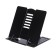 Istanm books stand, metal, adjustable angle of inclination, black