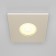 The built-in lamp Technical DL083-01-GU10-SQ-W, 1x50W, 8.4x8.4x2.9 cm, GU10, white color
