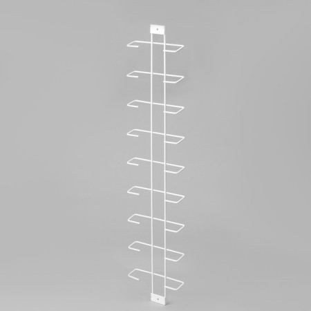 Backs for glasses 9 cells, 15.8 × 2.9 × 67 cm, white color-2