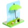 Developing set "who is under an umbrella"