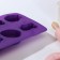 Baking uniform “Easter”, silicone, 29 × 17 cm, 8 cells (6.5 × 5.2 cm), mixing color