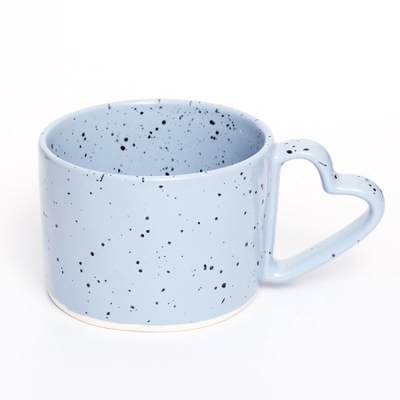 Ceramic New Year's Epheritance Mug of Winter Joy, 280 ml, Lilac-2