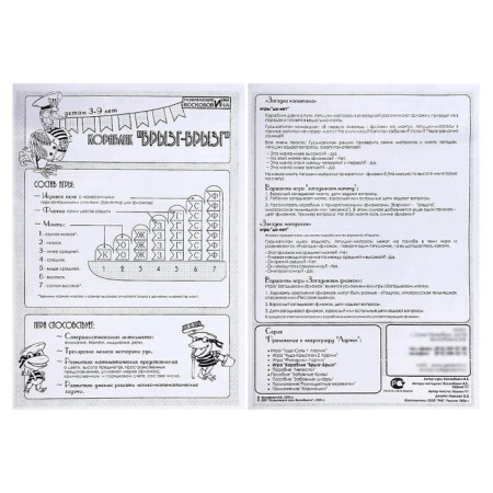 Mathematical Game "Ship-Spray" Skrygs, Larchik-10