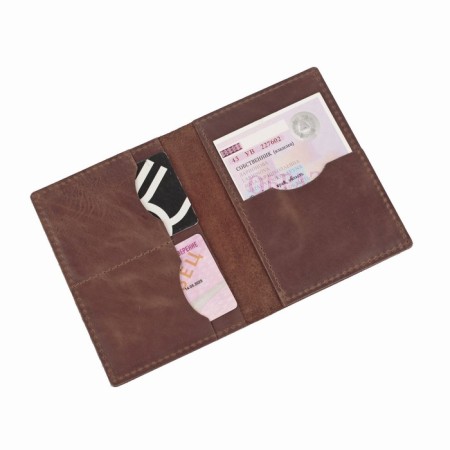 AB1107 Cover for autoDocations, color dark brown pulp 13.5x10x1cm-2