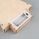 LED figure "Snowman" 14 × 22.5 × 4 cm, wood, batteries AAAX2 (not in the kit), glow warm white
