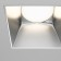 Building lamp Technical DL051-01-GU10-SQ-WS, GU10, 1x20 W, 130x75x55 mm, matte silver