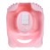 Children's musical pot “Rabbits”, pink color