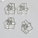 Decor for creativity Metal "House of Love" silver 4.2x3.9 cm