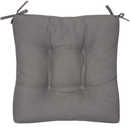 Dark Grey chair pillow, size 40x40 cm-1