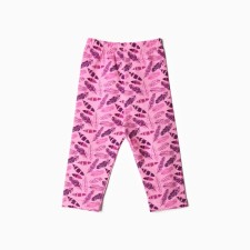 Леггинсы Bloom Baby Перья, р. 80 см, розовый