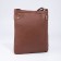 Cross-Bodi Bag on a zipper, brown color