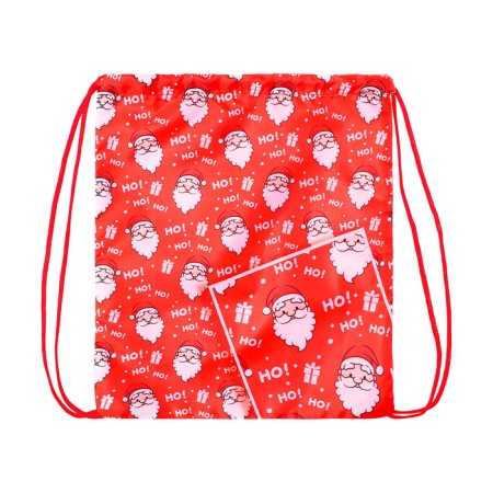 New Year. Bag for sweets 290 x 340 mm "HO-HO" (soft polyester density 210D)-1