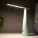 Table lamp "Strike" LED 3 modes 1.5W USB green 6.8x6.8x28.5 cm Risalux