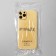 Luazon cover for iPhone 11 Pro, silicone, anti -suggestion, transparent