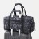 Sports bag with lightning, external pocket, black color