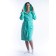 Tainted female robe, size 48, color menthol