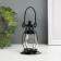 Summary metal, glass for 1 candle "Purvated flashlight" 9.2x6.2x5.8 cm