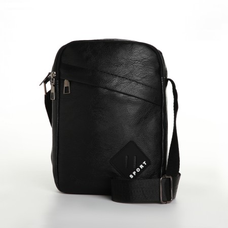 Male bag, black color-1