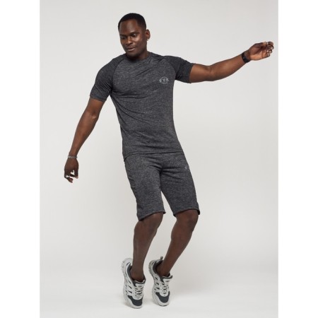Sports suit men's, size 46-48, dark gray color-1