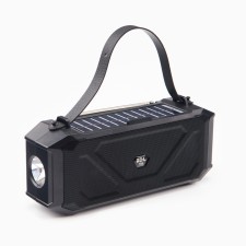Battery Light, 5W, 1200 Mam, IPX5, Bluetooth, AUX, USB, Radio, Solch. Bat, black