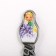 Spoon of nesting doll souvenir "lilac".
