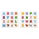 Magnetic designer "Mini-magic magnet", 68 parts