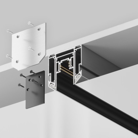 Technical tra1010MP-212S Accessories for Tracks Gravity, 2000x70.2x70.5 mm, white color-3