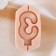 Mold for a candle "three" 4x8.5x1 cm