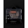 Watch Wall Interior "Compass", smooth move, D-40 cm, black