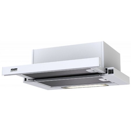 The hood Krona Kamilla 500, built -in, 390 m3/h, 3 speeds, 50 cm, white