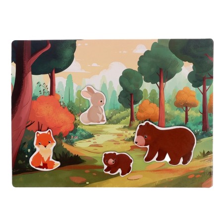 Magnetic set "Mom and kids"-7