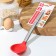 Spoon Garnish shares "Redmond", silicone, 33 cm, red color