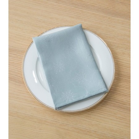 Set of napkins, size 45x45 cm, gray color, 2 pcs