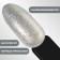 Gel nail polish, Chrome, shimmer, 3 phase, 8ml, led/uv, silver color (021)
