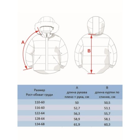 Glass jacket for a girl, height 110 cm, blue color-8