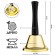 Metal bell, desktop call "Sunshine", 12 x 6.5 cm, gold