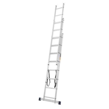 Tundra staircase, three -section, aluminum, 8 steps